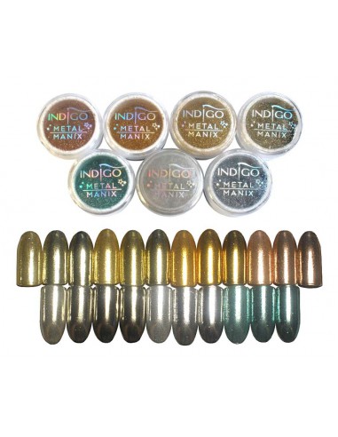 ZN.  Indigo Metal Manix Silver
