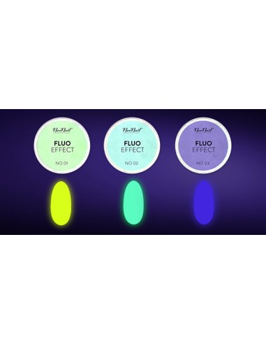 ZN.  Neonail Fluo Effect 01 yellow green