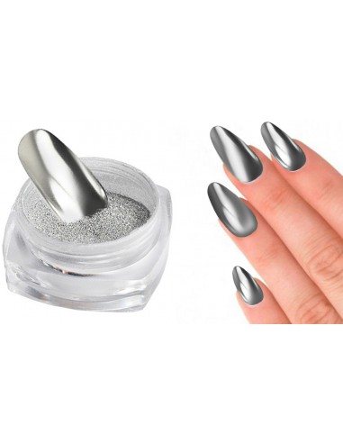 ZN.  Pyłek Sleek Shine Efect Lustra Chrom