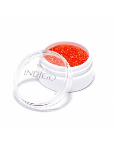 ZN.  Indigo Pixel Neon Orange