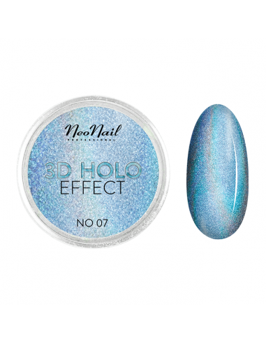 ZN.  Neonail 3D Holo Effect 2g niebieski 07