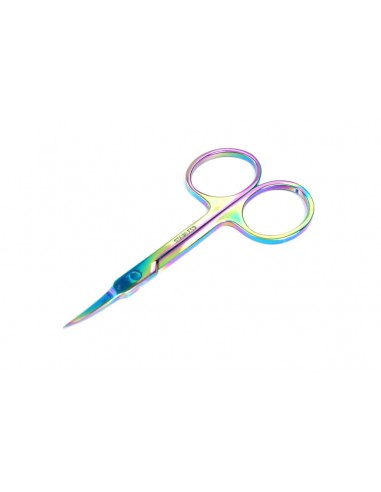 ZN.  Nożyczki rainbow lekko zagięta końcówka