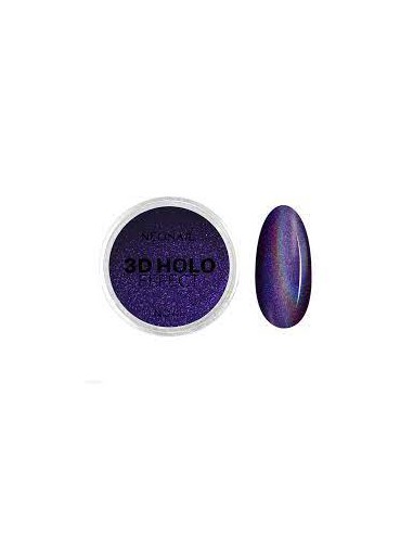 ZN.  Neonail 3D Holo Effect 2g fiolet 10
