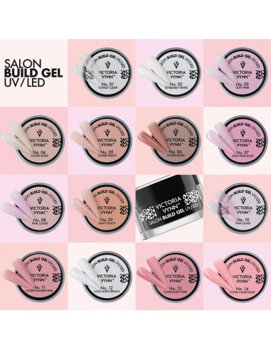 ZN.  Victoria Vynn Build Gel 10 pink glass 15ml