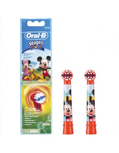 ZL.  Końcówki do Szczoteczki Oral-B 2szt. Miki