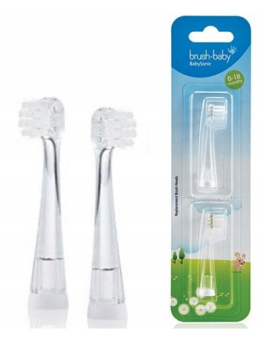 ZL.  Brushbaby końcówki do szczoteczki 0-18M 2szt.
