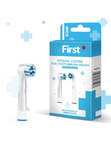 ZL.  Kapturki ochronne do szcz. Oral B 4szt. First