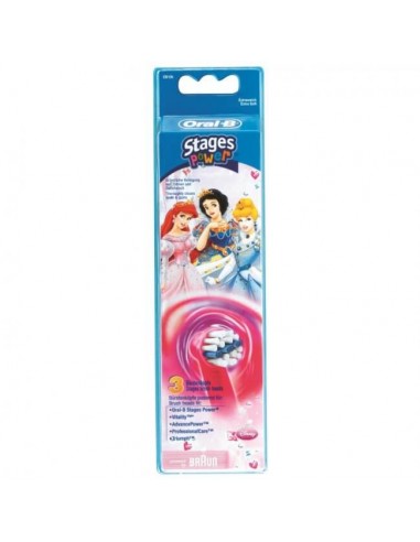 ZL.  Końcówki do Szczoteczki Oral-B 3szt. Princess