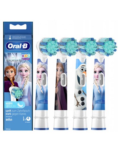 ZL.  Końcówki do Szczoteczki Oral-B 4 szt. Frozen