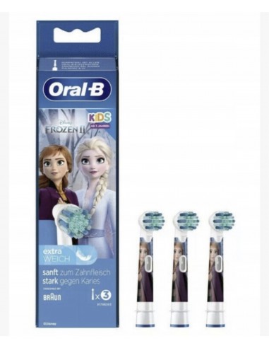 ZL.  Końcówki do Szczoteczki Oral-B 3szt. Frozen