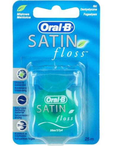 ZL.  Oral-B Nić Dentystyczna Satin floss 25m