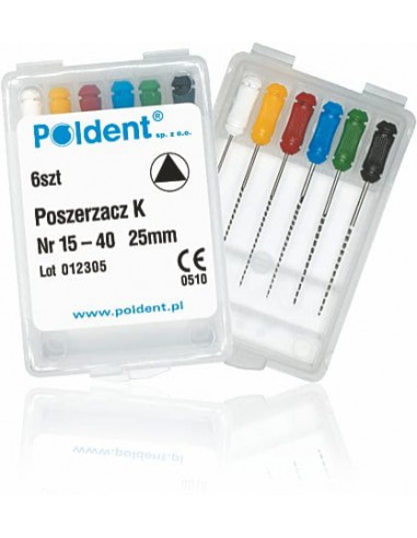 Ł.  Poszerzacze K-Reamer 15/25mm (P-D) białe