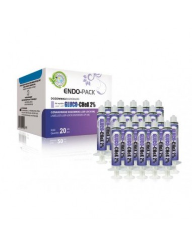 ZF.  Endo-pack strzykawka do gluco-chex 2% 20szt