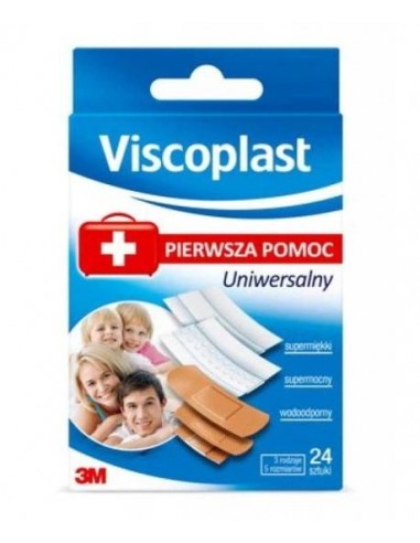 ZN.  Viscoplast Plastry Super Miękkie 1mx6cm 
