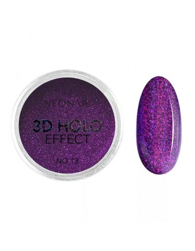 ZN.  Neonail 3D Holo Effect 1g purple blink 13