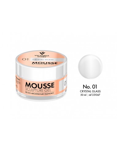 ZN.  Victoria Vynn Mousse Gel 01 cryst.glass 50ml