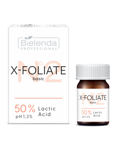 ZN.  Bielenda X-FOLIATE kwas Mlekowy 50% 5ml
