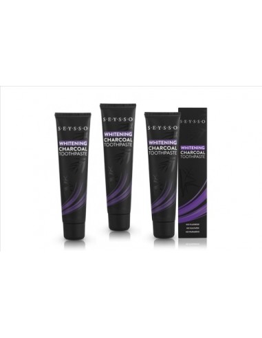 ZL.  Seysso Pasta Wybielająca CARBON czarna 75ml