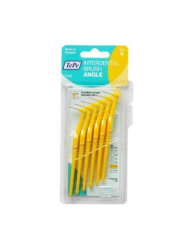 ZL.  Tepe ANGLE szczoteczki międzyzęb. 0,7mm żółte