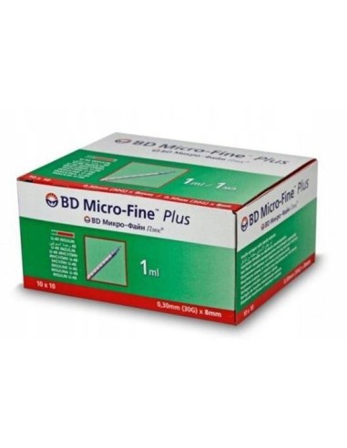 ZB.  Strzykawki Micro-Fine1ml  0,30x8mm 100szt. 