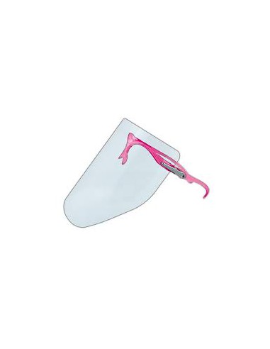 ZF.  Przyłbica comfort relax róż+oprawka 