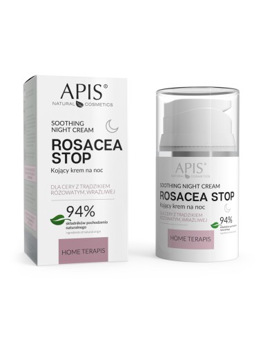 ZN.  Apis Krem na noc kojący Rosacea 50ml