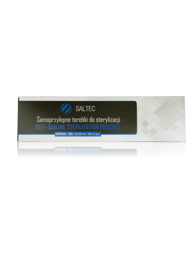 ZF.  Torebki do sterylizacj 7x23cm 200szt SALTEC