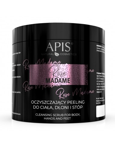 ZN.  Apis Peeling do ciała,dłoni,stóp Rose M.300ml