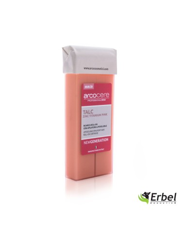ZN.  Wosk rolka 100ml tytan z talkiem pink Arco 