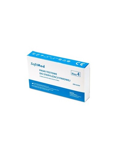 ZF.  Testy do Sterylizacji SoftMed 200szt. IV Kl. 