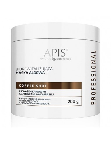 ZN.  Apis Maska algowa Coffee Shot biorewital.200g