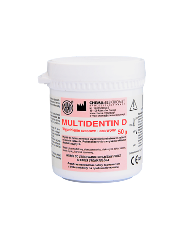 F.  Multidentin "D" Czerwony - 50g