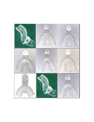 ZH.  Łyżka Wyciskowa Plastikowa Opti-Tray 30szt