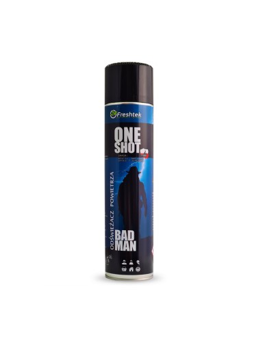 ZE.  Freshtek odświeżacz One Shot Bad Man 600ml