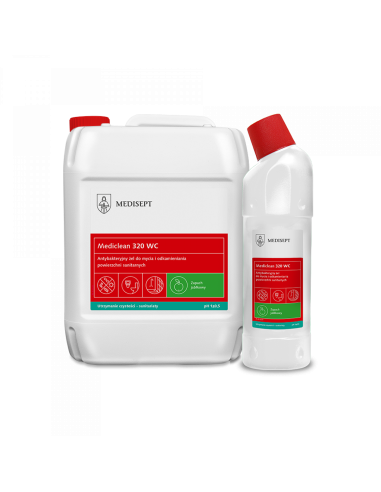 ZE.  Mediclean MC 320 750ml antybakteryjny żel