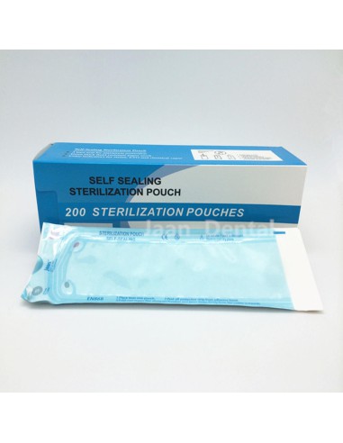 ZF.  Torebki do sterylizacji 7x26cm 200szt ORO