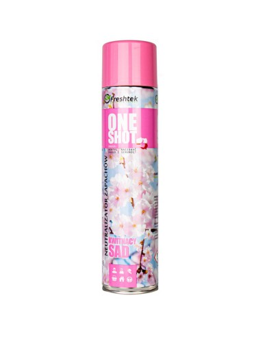 ZE.  Freshtek odświeżacz One Shot Kwit.sad 600ml