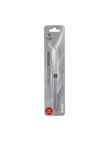 ZN.  Victoria Vynn zaciskarka cross tweezers B17