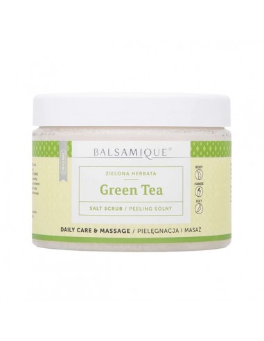 ZN.  Balsamique peeling solny 550g zielona herbata