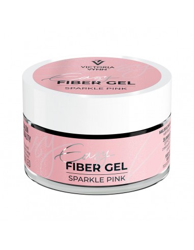 ZN.  Victoria Vynn Easy Fiber sparkle pink 15ml
