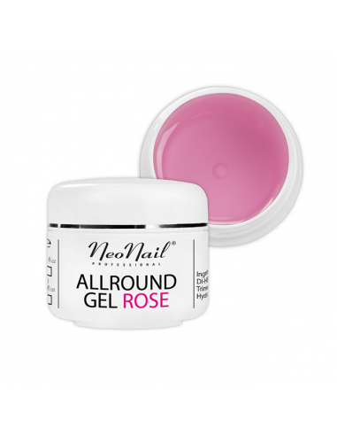 ZN.  Neonail Żel Jednofazowy Rose 15ml