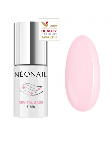 ZN.  Neonail Base Revital Fiber7,2ml rosy blush