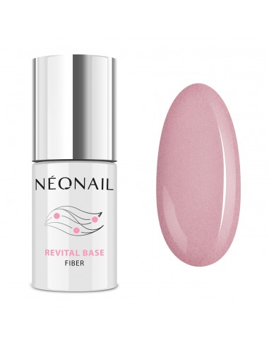 ZN.  Neonail Base Revital Fiber7,2ml blinking pink