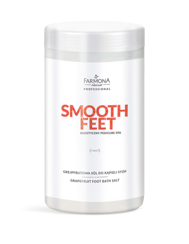 ZN.  Farmona Smooth sól grejpfrutowa do stóp 1400g