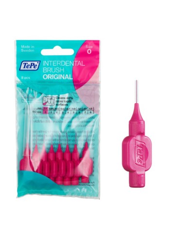 ZL.  Tepe Interdental Brush 8szt. 0,4mm różowe 