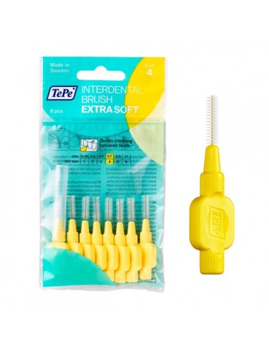 ZL.  Tepe Interdental Brush 8szt. 0,7mm żółte 