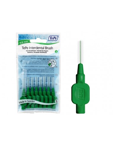 ZL.  Tepe Interdental Brush 8szt. 0,8mm zielone