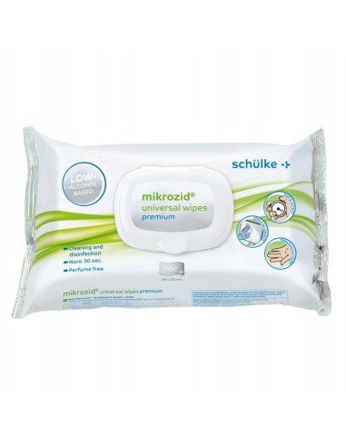 ZE.  Chusteczki Mikrozid Universal Wipes 100szt.