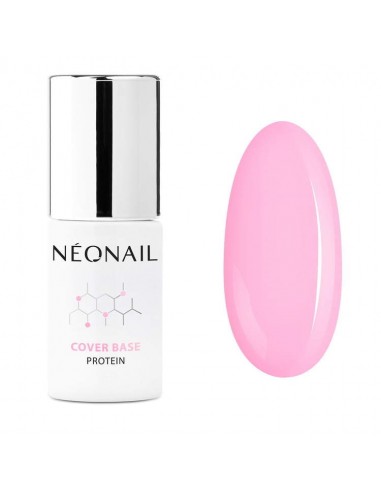 ZN.  Neonail Base Cover Protein 7,2ml pastel rose