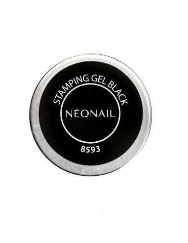 ZN.  Neonail Stamping żel do zdobień 4ml black
